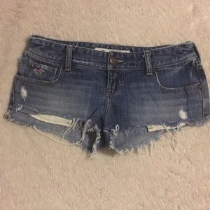 Hollister Denim cutoffs
